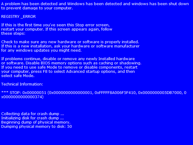 BSOD 00000051