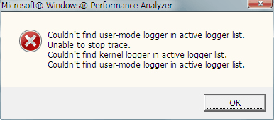 kernel logger error